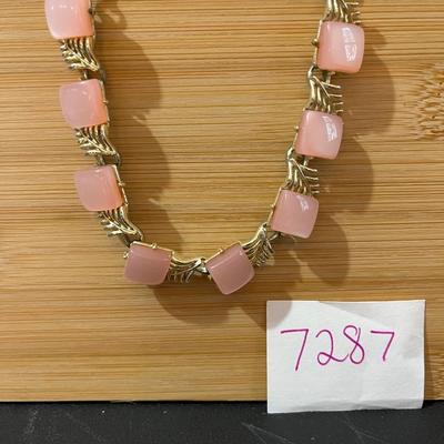 Pink necklace