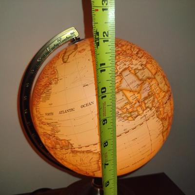 Illuminated World Globe