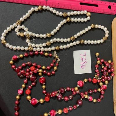 2 necklaces