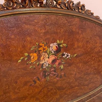 Vintage Wood Bed - Full Size