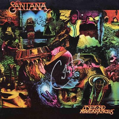 Santana signed Beyond Appearances album