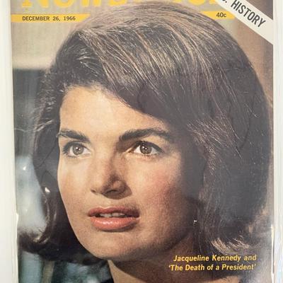 1966 Newsweek Jackie Kennedy Cover