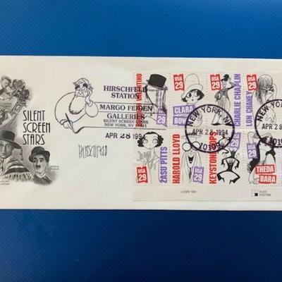 Silent Screen Stars First Day Cover
