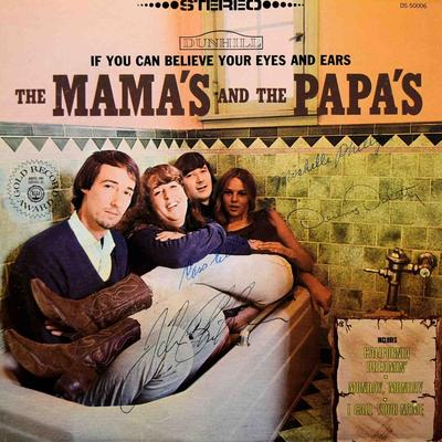 The Mamas and the Papas signed If You Can Believe Your Eyes And Ears album
