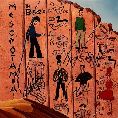 B-52's signed Mesopotamia  album 