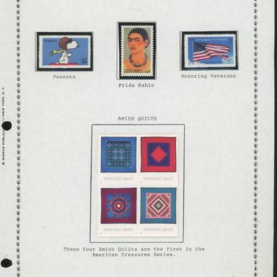2001 United States Commemorative Stamp Set