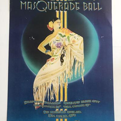 Margo St. James' San Francisco Masquerade Ball 1979 Poster