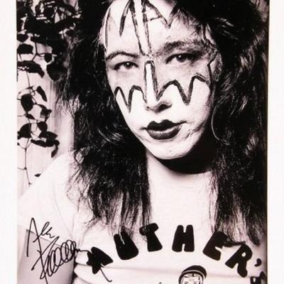 Ace Frehley signed promo photo 