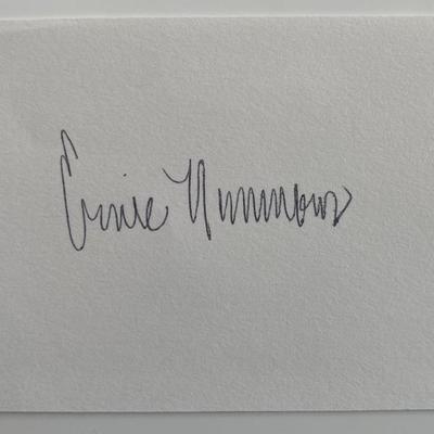 Ernie Nimmbul original signature 
