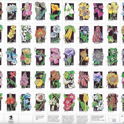 Wildflowers Stamps