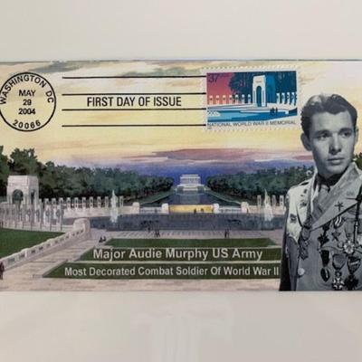 Major Audie Murphy US Army First Day Cover