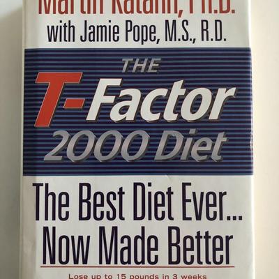 Martin Katahn, Ph.D The T-Factor 2000 Diet Hardcover Book