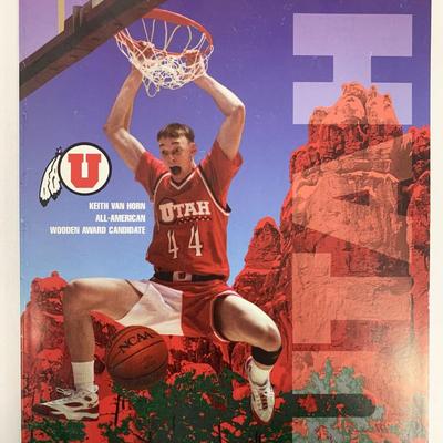 1996-97 Utah Media Guide - Keith Van Horn 