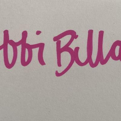 Bobbi Billard original signature 