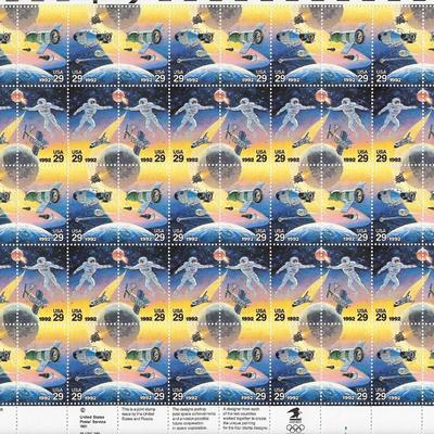 Space Accomplishments Stamps
