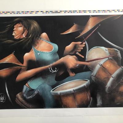 Lola Beats David Garibaldi Art Poster