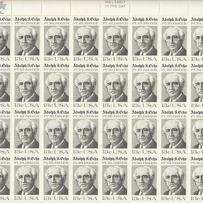 Adolph S. Ochs Stamps