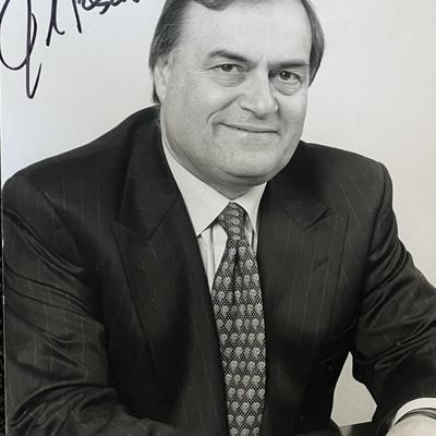 UK Deputy Prime Minister John Prescott signed photo 