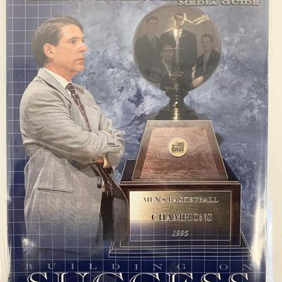 1995-6 Villanova Men's Basketball Media Guide