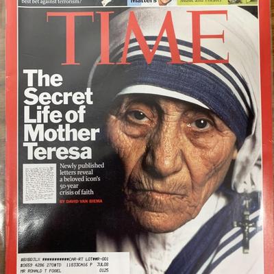 TIME Magazine 2007 Mother Teresa Issue