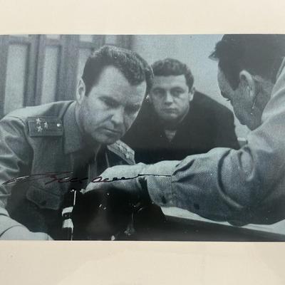 Cosmonaut Vladimir Shatalov signed photo 