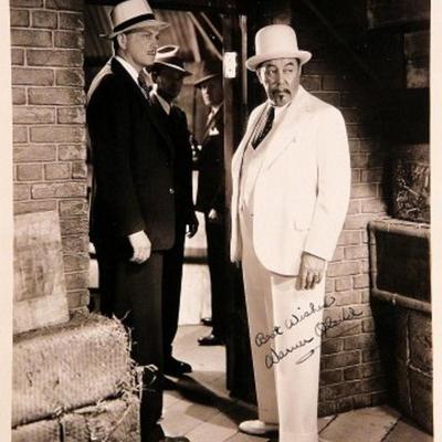 Charlie Chan Warner Oland signed movie still photo 