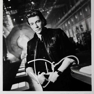 Jean-Claude Van Damme signed movie photo 