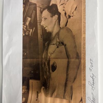 JFK assassination Sam Sorsby signed photo 