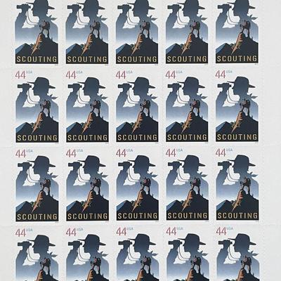 2010 Scouting stamp set of 20
