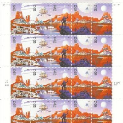 Space Discovery Stamps