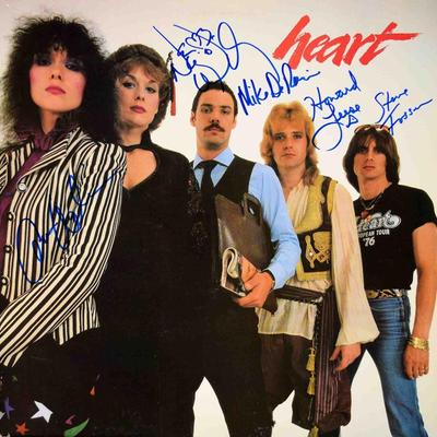 Heart signed Greatest Hits/Live album 