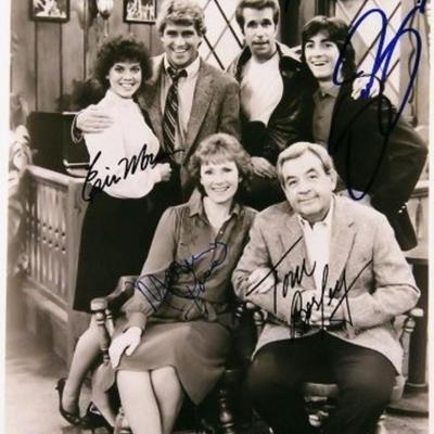 Happy Days signed cast promo photo 
