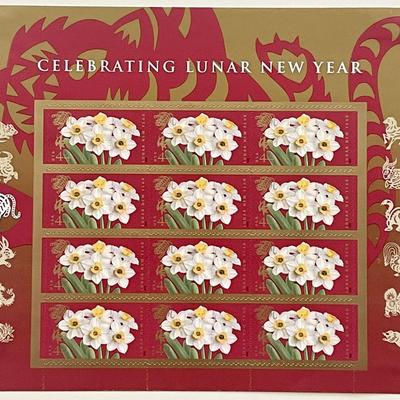 2010 Celebrating Lunar New Year stamp set of 12