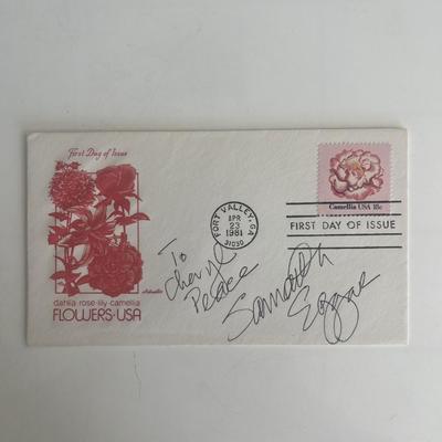 James Bond Girl Samantha Eggar signed FDC