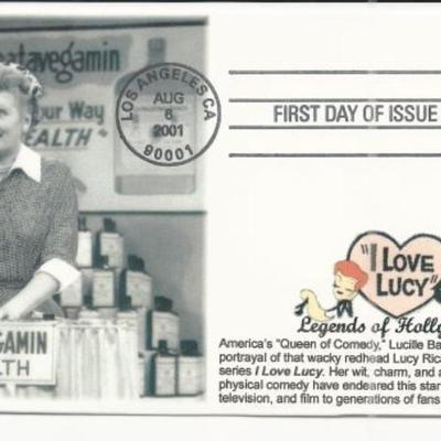 I Love Lucy FDC