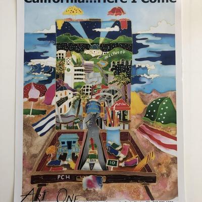 Art One Gallery Poster - California...Here I Come