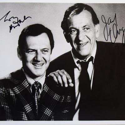 Jack Klugman and Tony Randall signed photo
