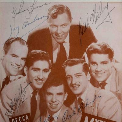 Bill Haley Rock ‘N’ Roll signed sheet music