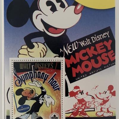 Walt Disney Symphony Hour Mickey Mouse stamp