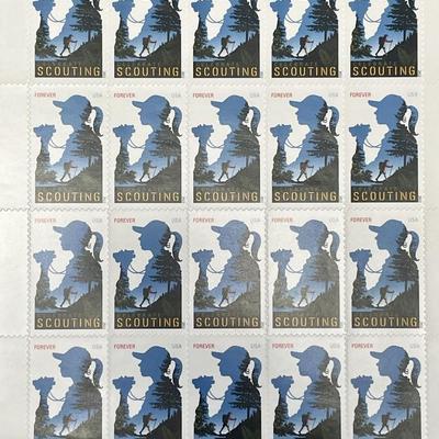 2012 Celebrate Scouting stamp set of 20