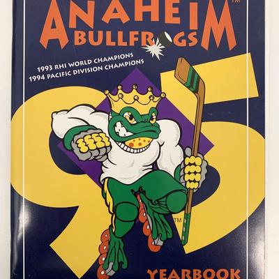 Anaheim Bullfrogs Year Book
