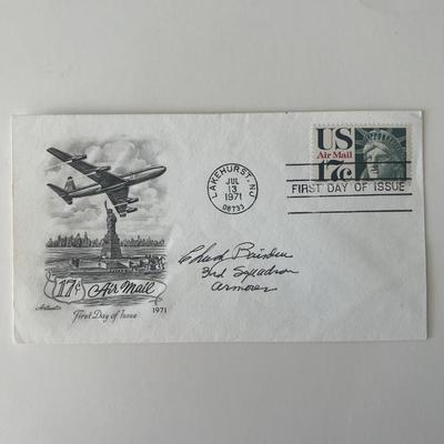 WWII pilot signed cover 