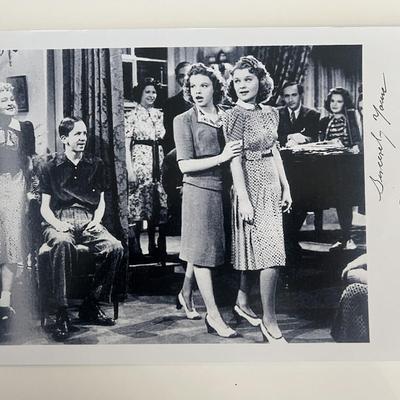 Meredythe Glass signed photo
