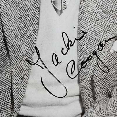 Jackie Coogan signed photo