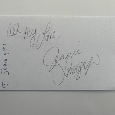 Jeannie Somoney original signature