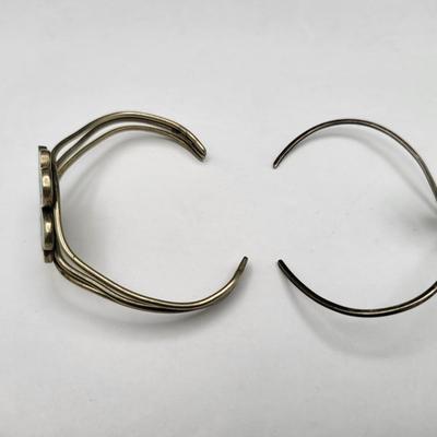 Two Vintage Cuff Bracelets