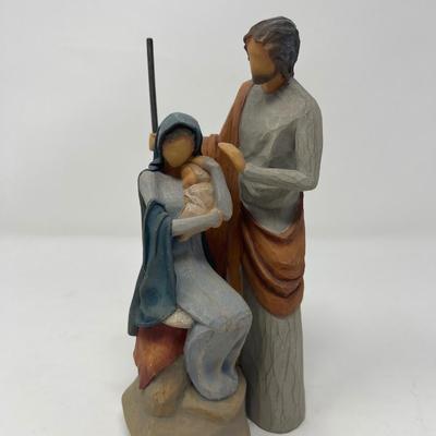 Demdaco 2010 Willow Tree Mary & Joseph Figures - Susan Lordi