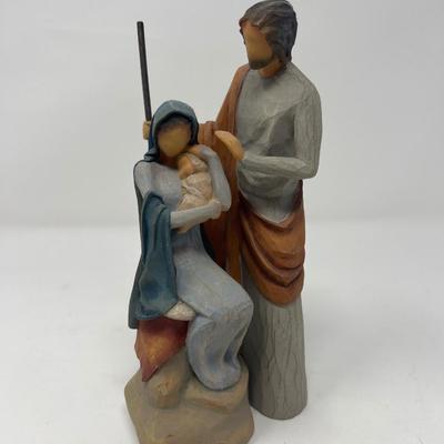 Demdaco 2010 Willow Tree Mary & Joseph Figures - Susan Lordi