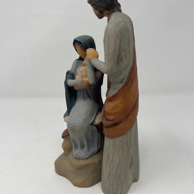 Demdaco 2010 Willow Tree Mary & Joseph Figures - Susan Lordi