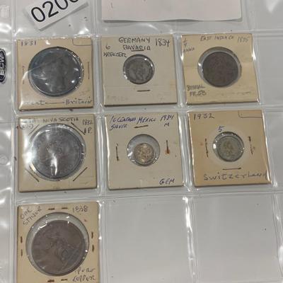 Foreign Estate Coin Lot (1830-1840)